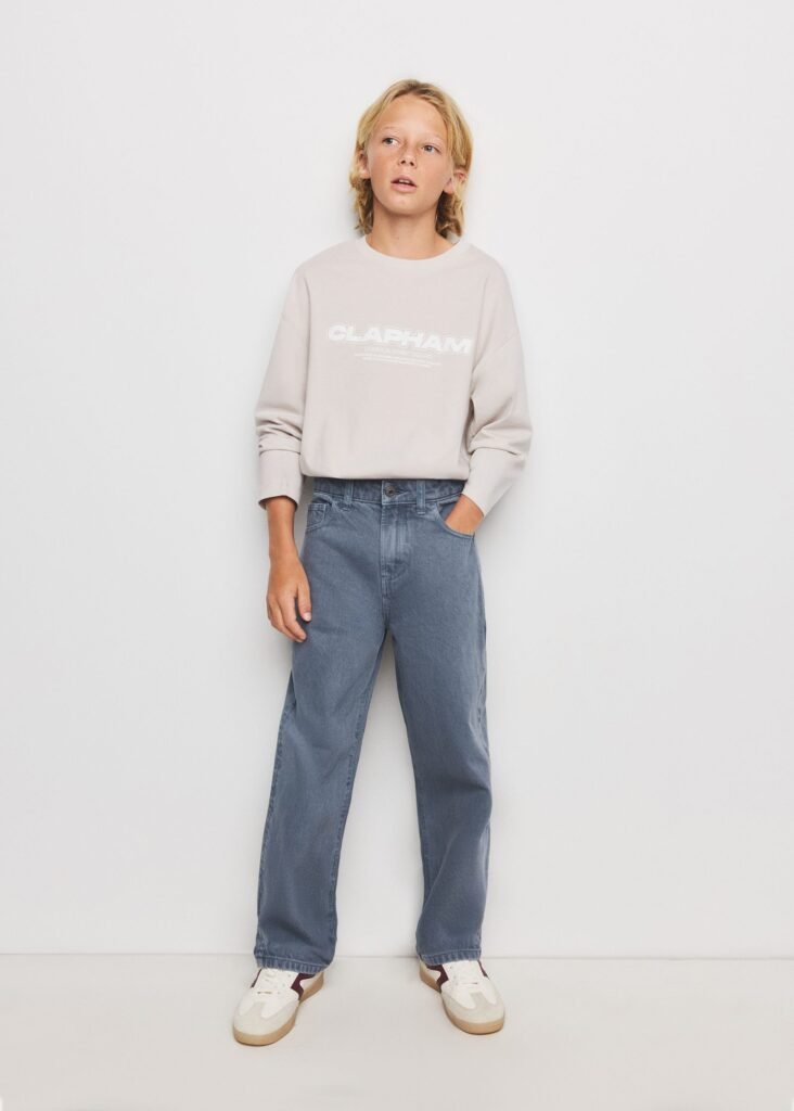 Jeans retos de algodão