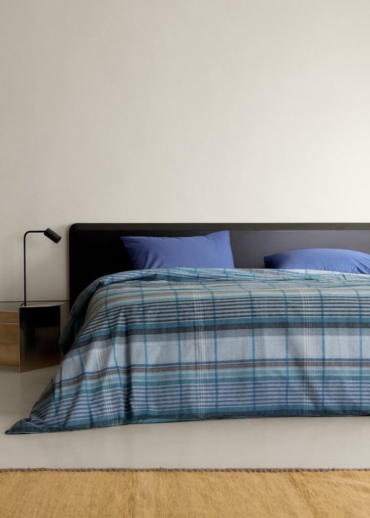Capa de edredão de 100% percal Cama 150/160 cm