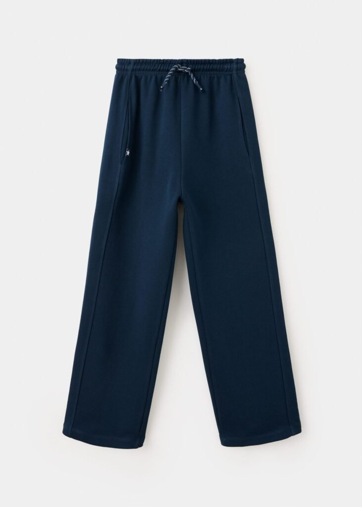 Calças jogger de algodão