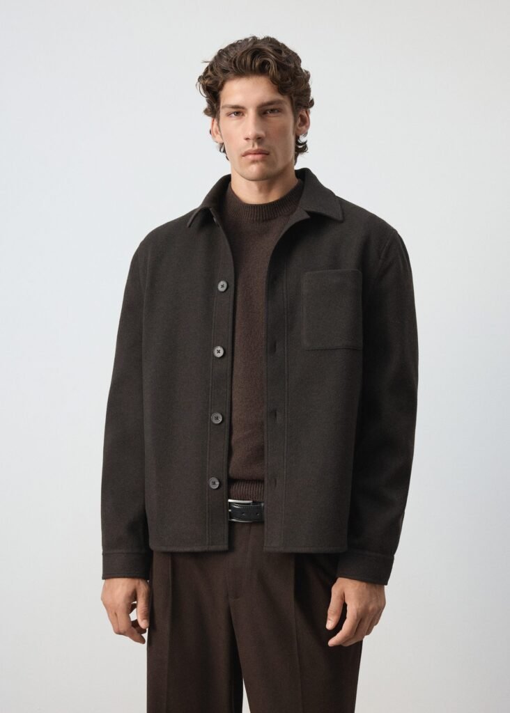 Sobrecamisa de flanela regular fit