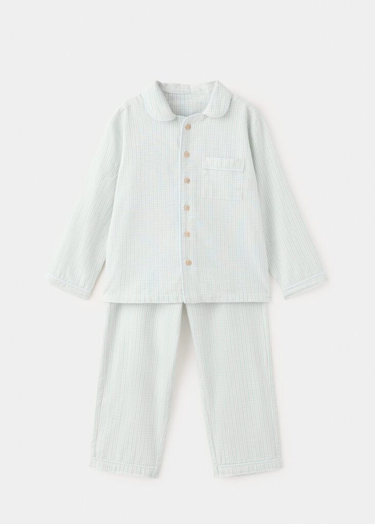 Pijama comprido axadrezado