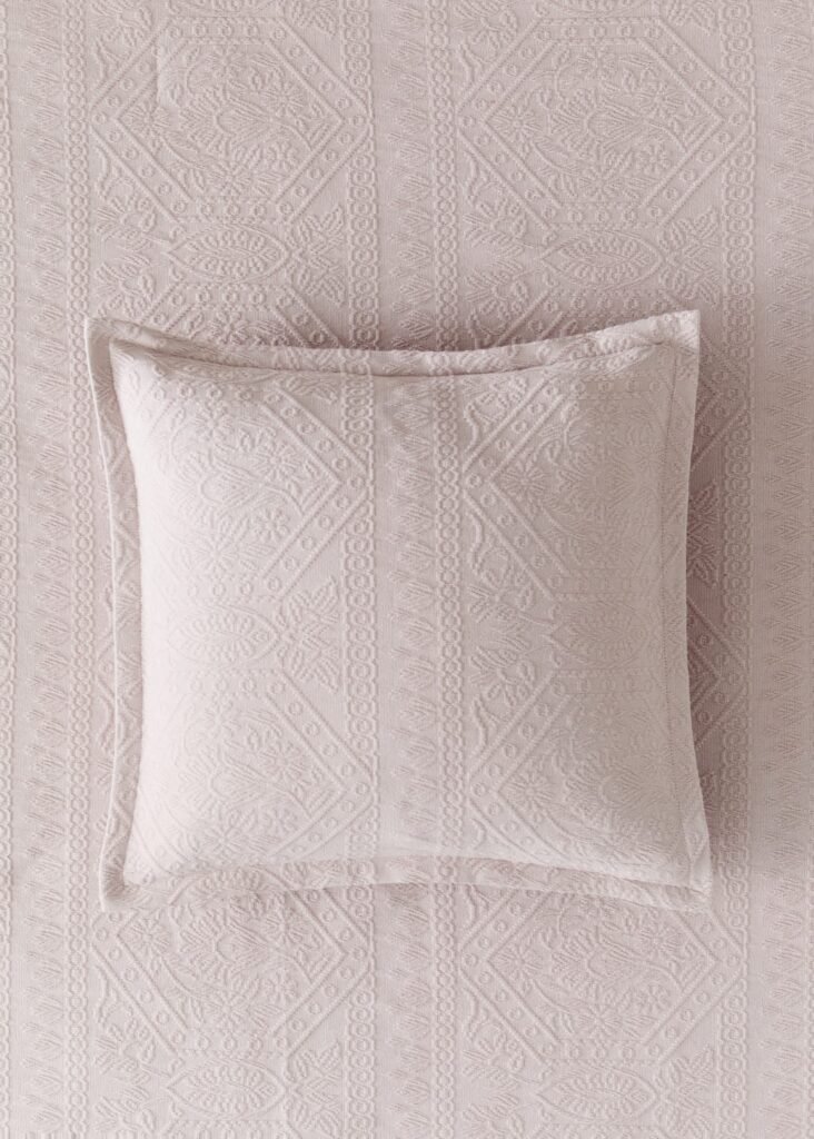 Capa de almofada decorativa de jacquard pré-encolhido de 300 g 50x50 cm
