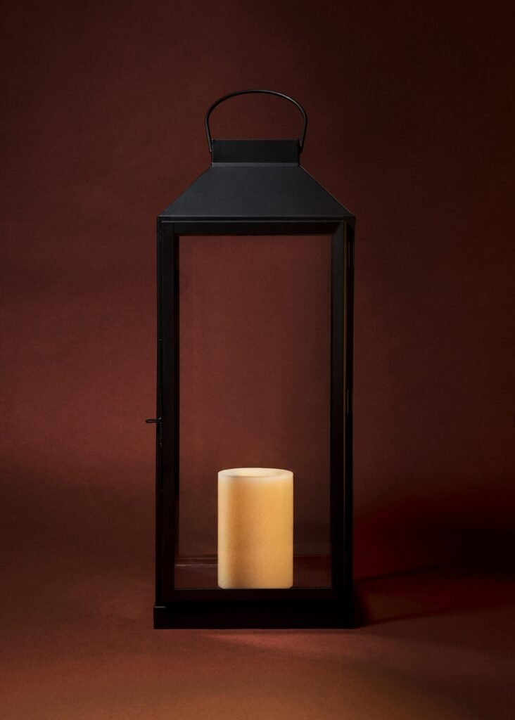 Porta-velas decorativo grande