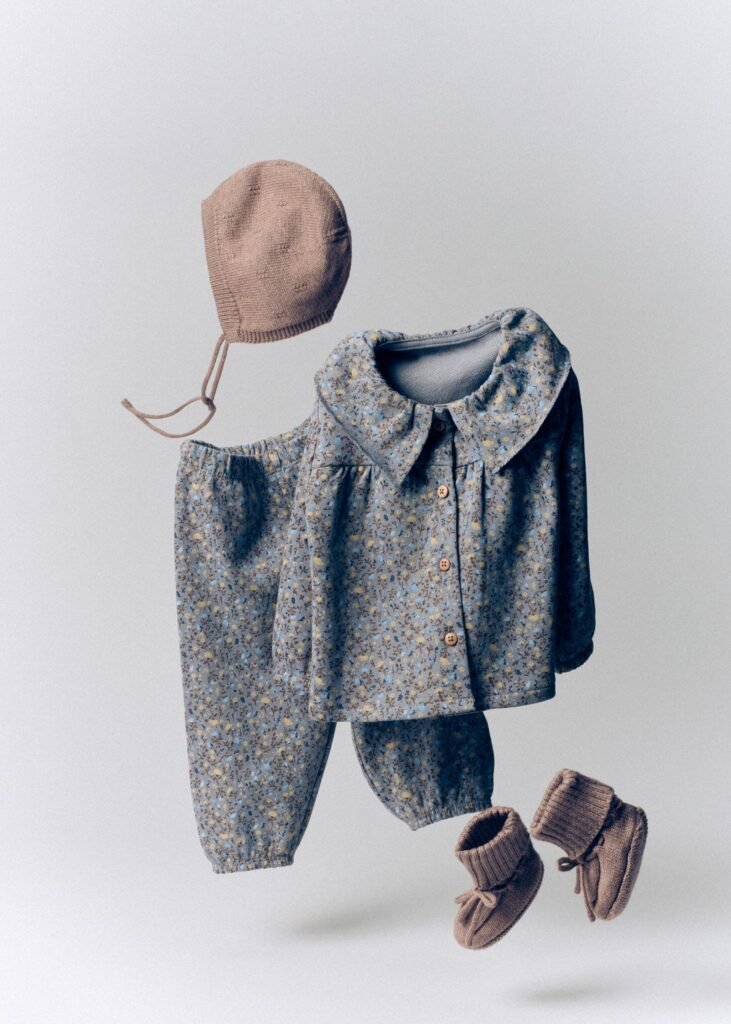 Calças jogger com estampado floral
