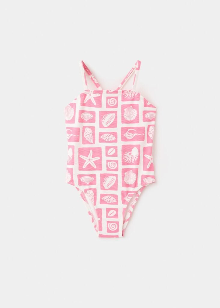 Fato de banho com estampado marinho