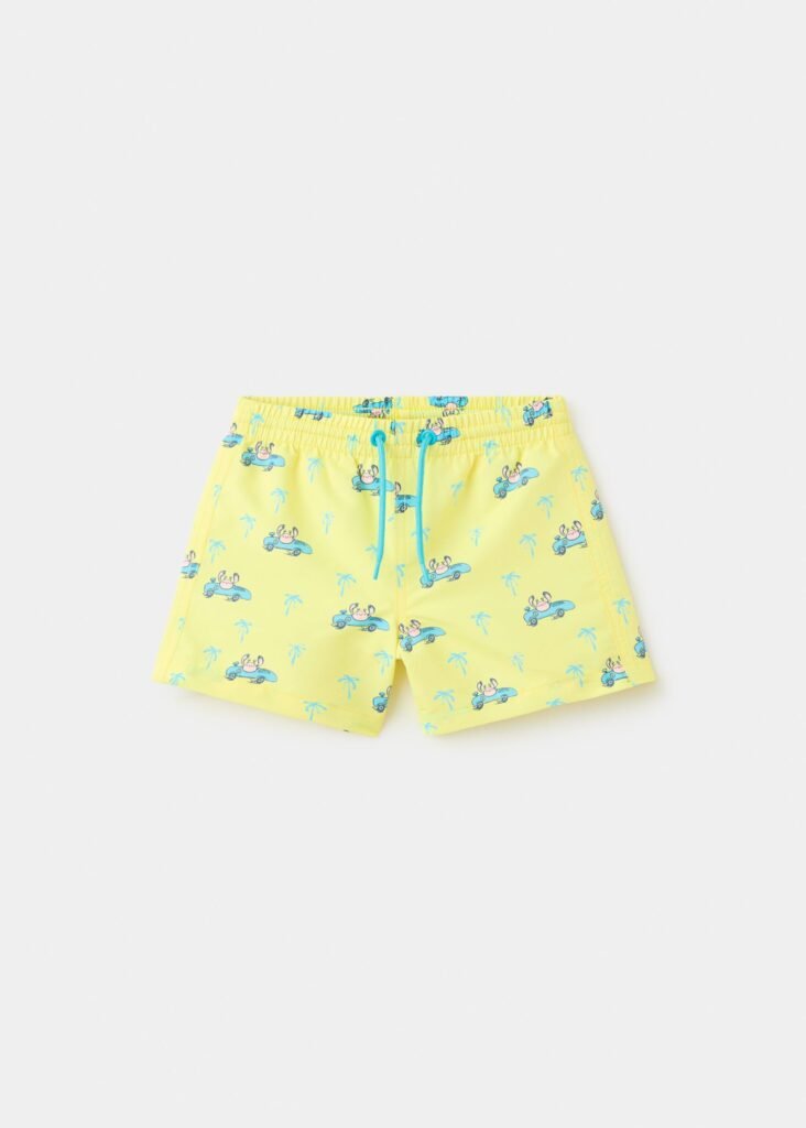 Fato de banho com estampado de caranguejos