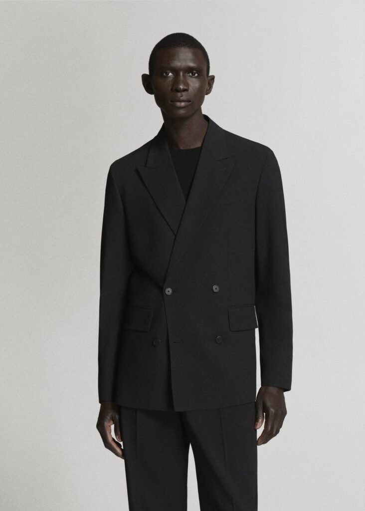 Blazer de fato Boston regular fit assertoado