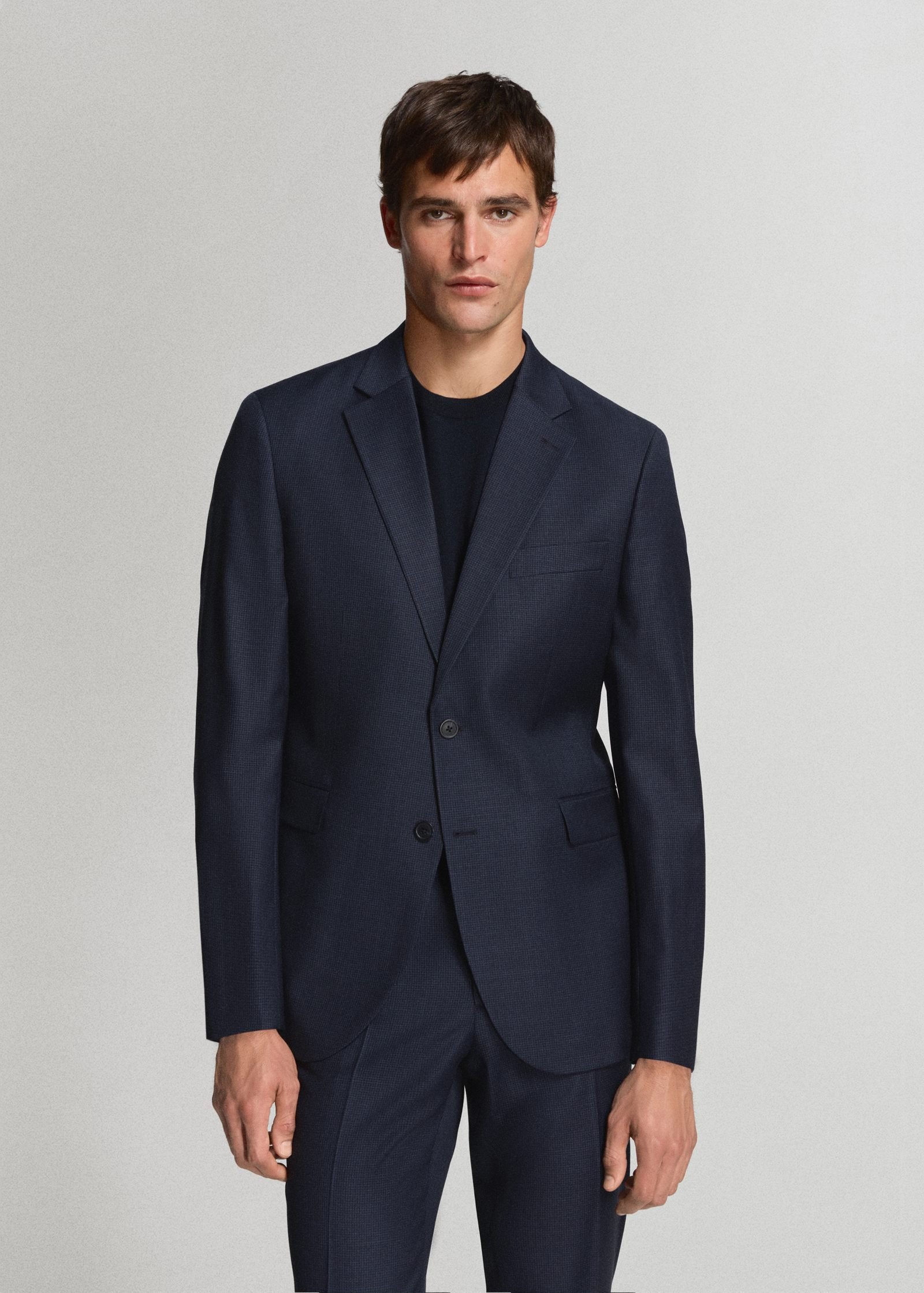 Blazer de fato Turín de 100% lã virgem