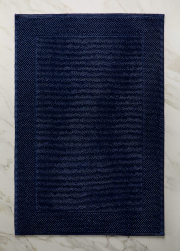 Tapete de banho de algodão garment dyed