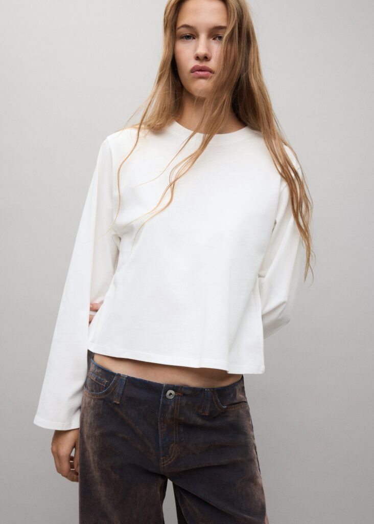 T-shirt jaspeada