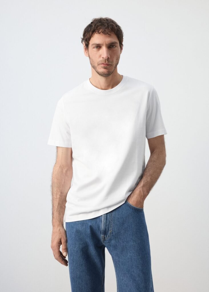 T-shirt slim fit de 180 g/m²