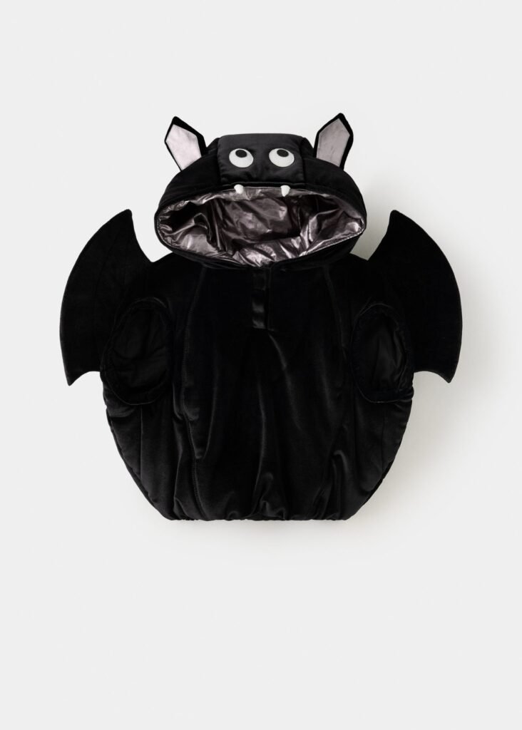 Fato de morcego para Halloween