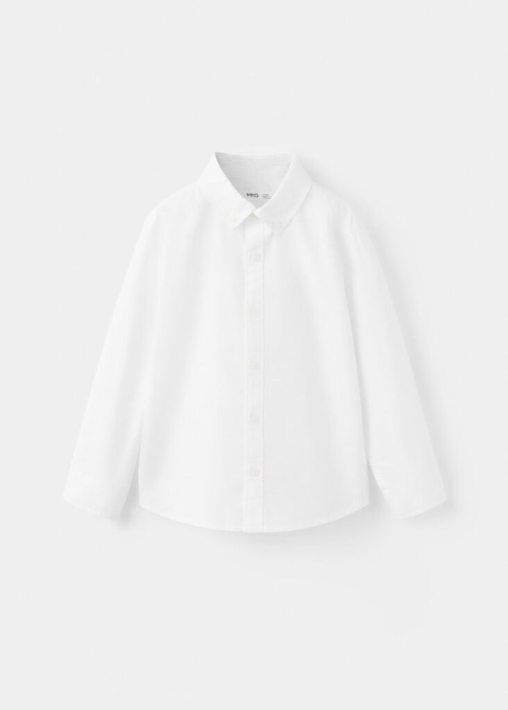 Camisa Oxford algodão