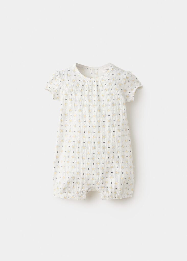 Pijama algodão estampado