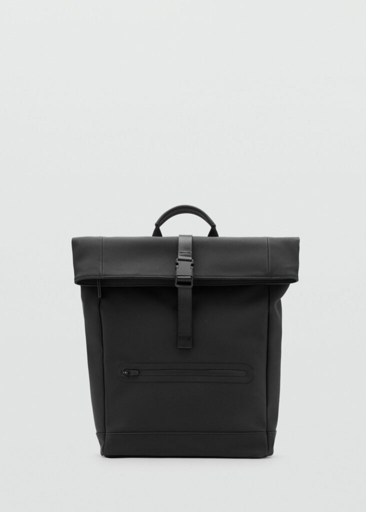 Mochila revestida de borracha