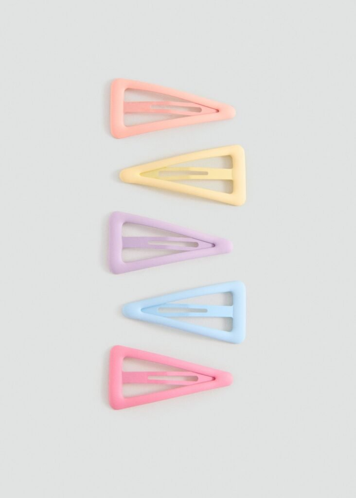 Pack de 5 ganchos de cabelo