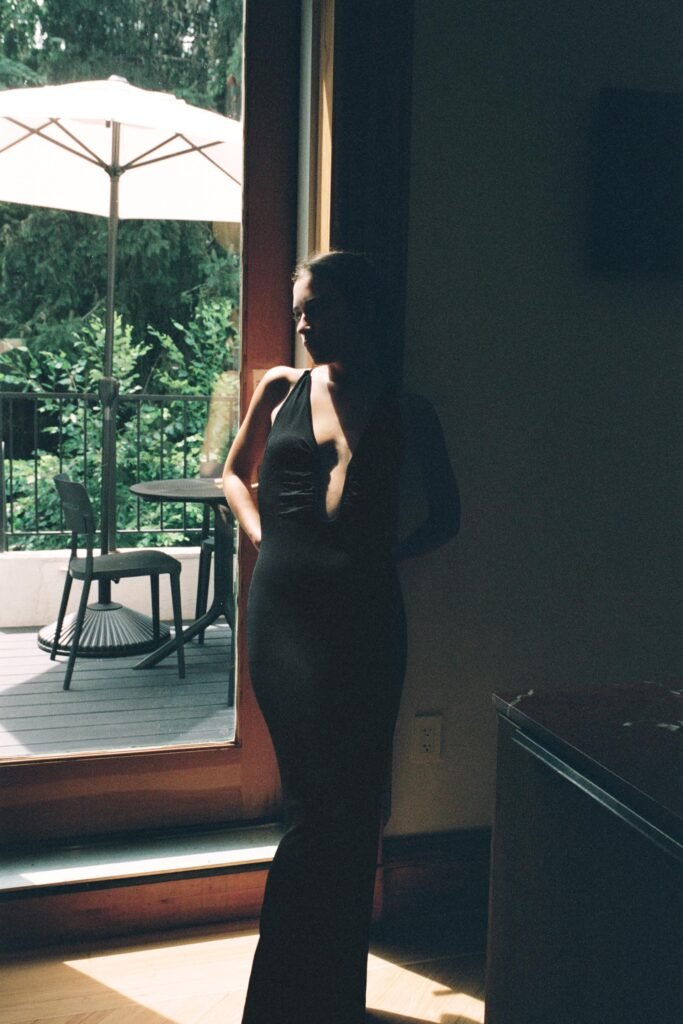 VESTIDO COMPRIDO DE MALHA