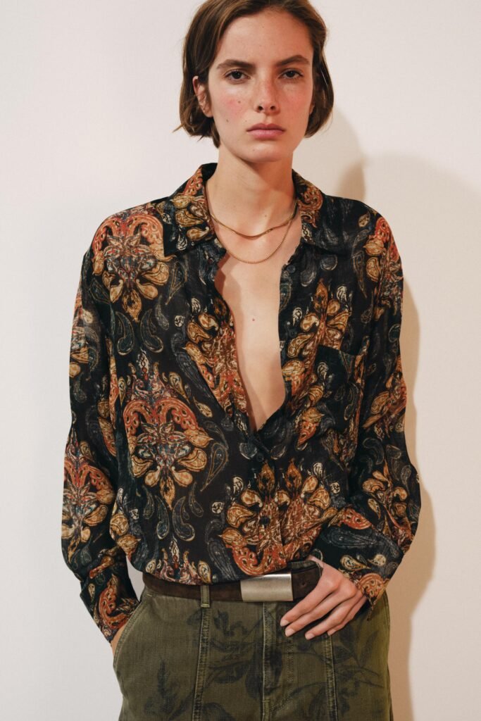 CAMISA ESTAMPADA ZW COLLECTION