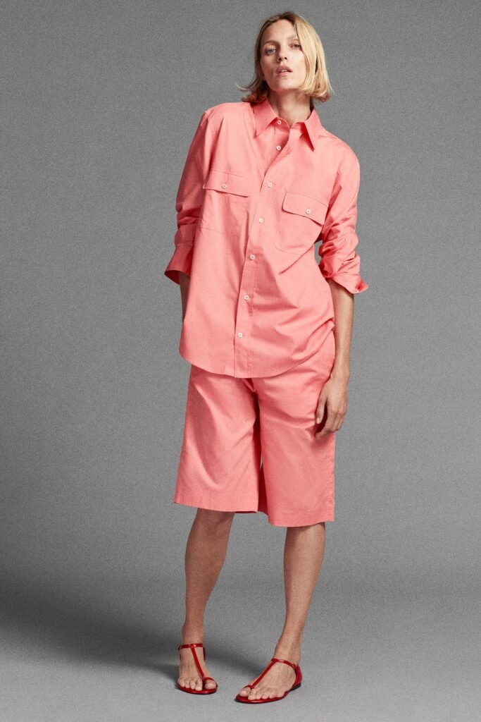 CAMISA DE POPELINA COM BOLSOS ZW COLLECTION
