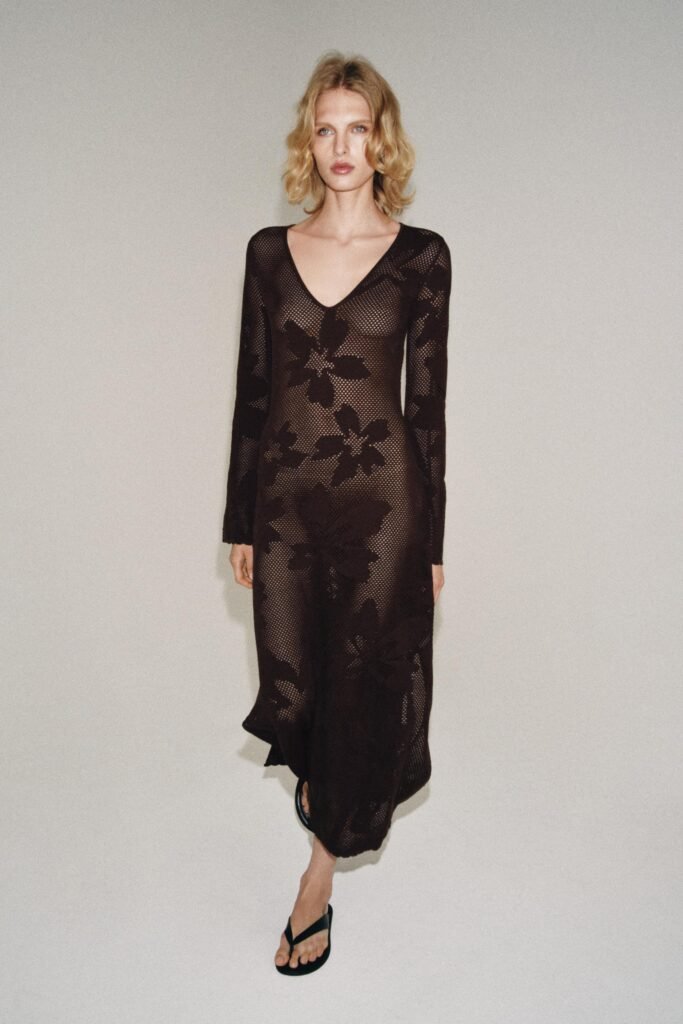 VESTIDO COMPRIDO DE MALHA
