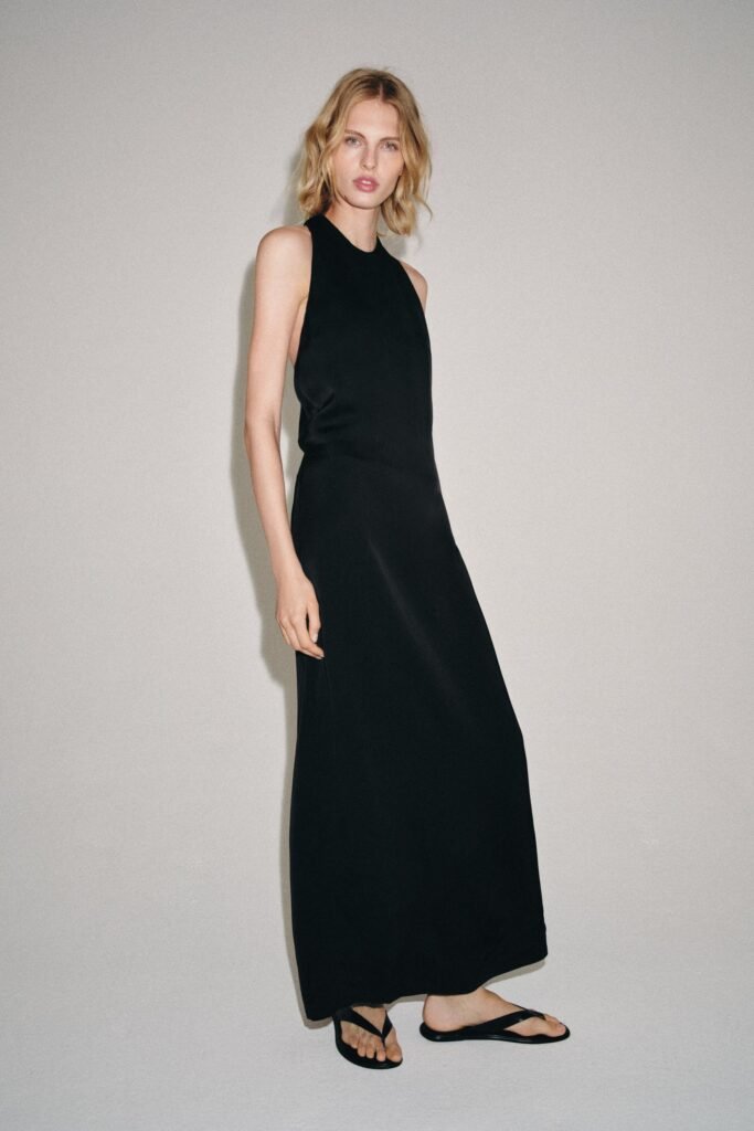 VESTIDO ACETINADO ZW COLLECTION