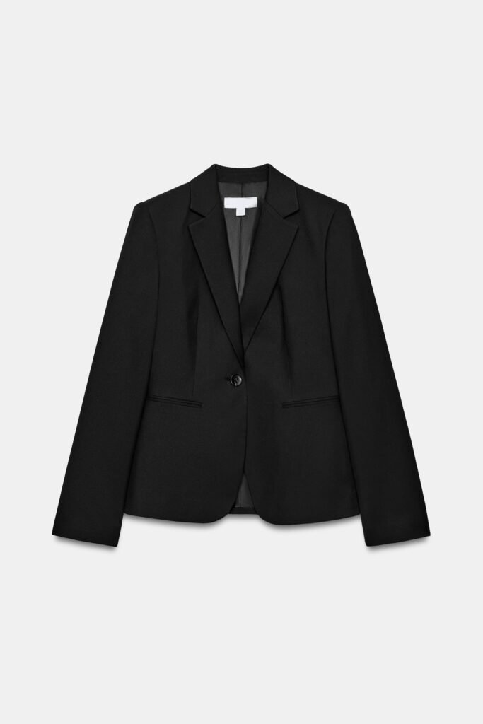 BLAZER JUSTA COM OMBREIRAS