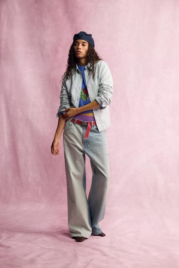 CAMISA DENIM FRUIT OF THE LOOM™