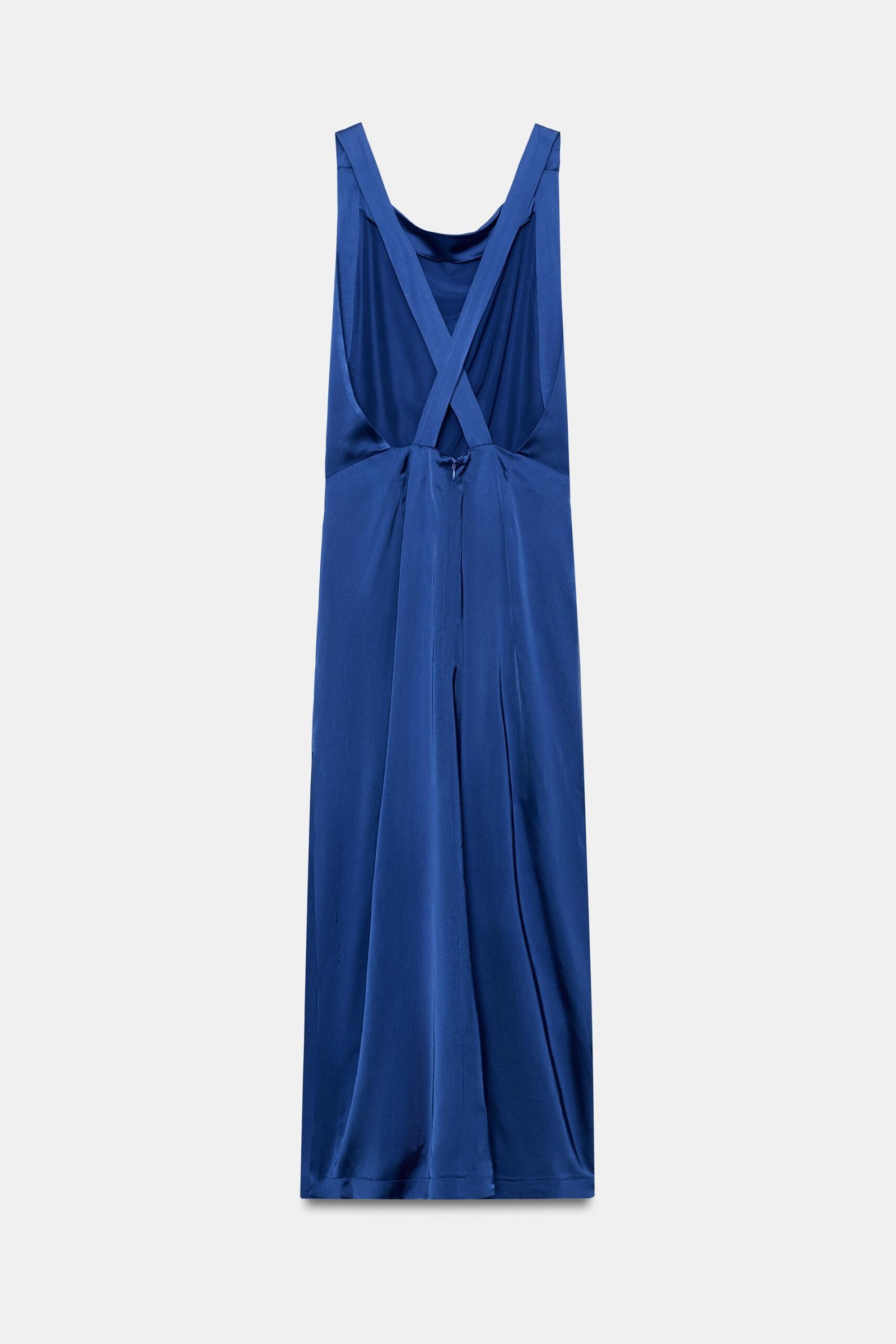 VESTIDO ACETINADO DRAPEADO ZW COLLECTION - Image 6