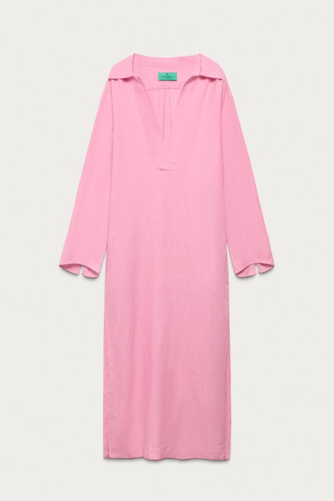 VESTIDO TÚNICA LINHO 100% MARISA BERENSON X ZARA