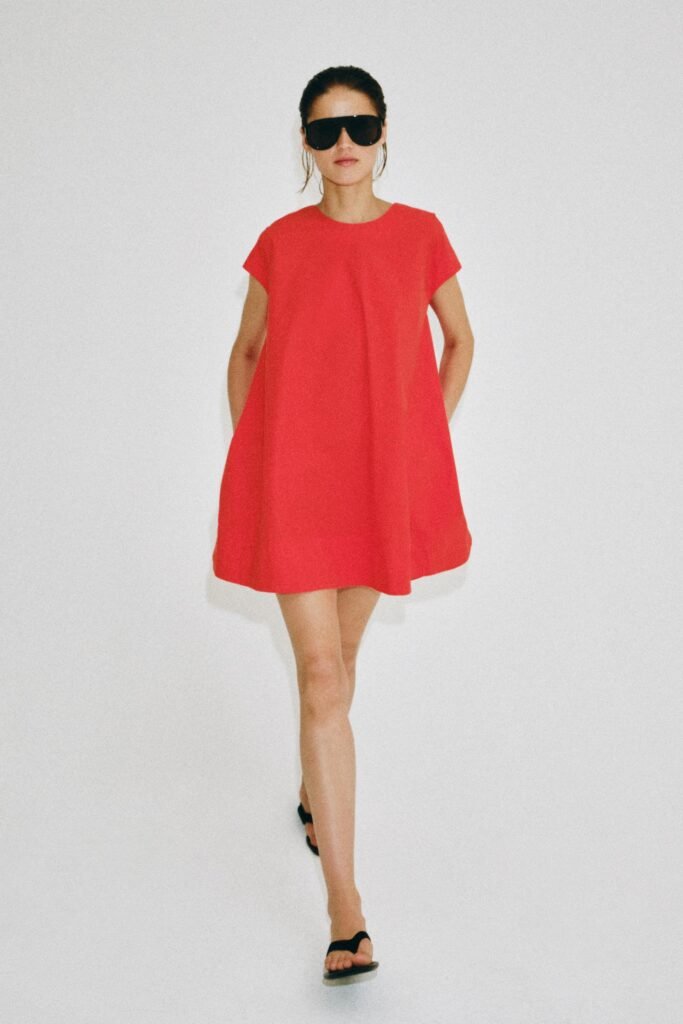 VESTIDO CURTO POPELINA ZW COLLECTION