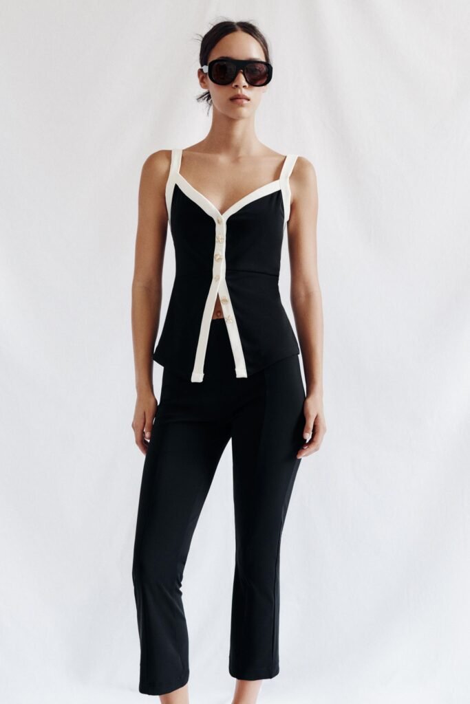 LEGGINGS BOCA DE SINO COM NERVURA