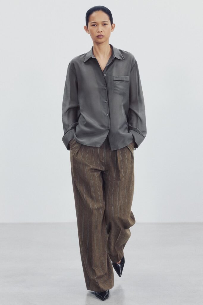 CAMISA CONTRASTE COM SEDA ZW COLLECTION