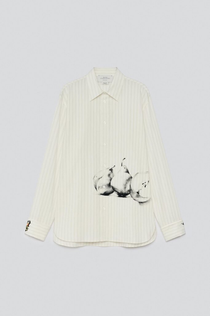 CAMISA OVERSIZE RISCAS ESTAMPADO
