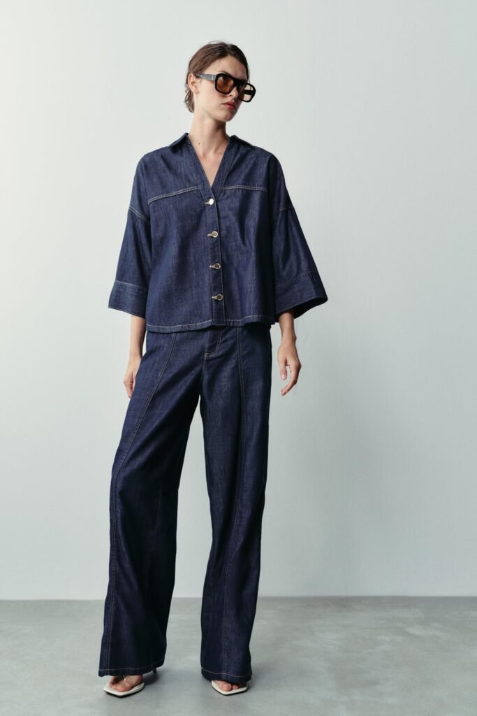 JEANS Z1975 JOGGER PERNA LARGA CINTURA SUBIDA