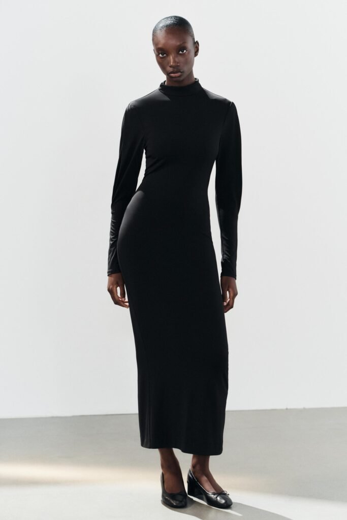 VESTIDO COMPRIDO STRETCH