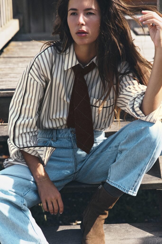 CAMISA RISCAS VIVOS CONTRASTE