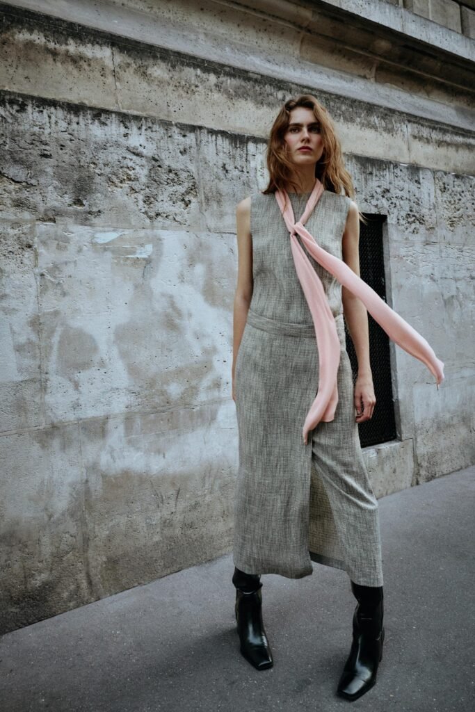 VESTIDO MIDI LAÇO COMBINADO