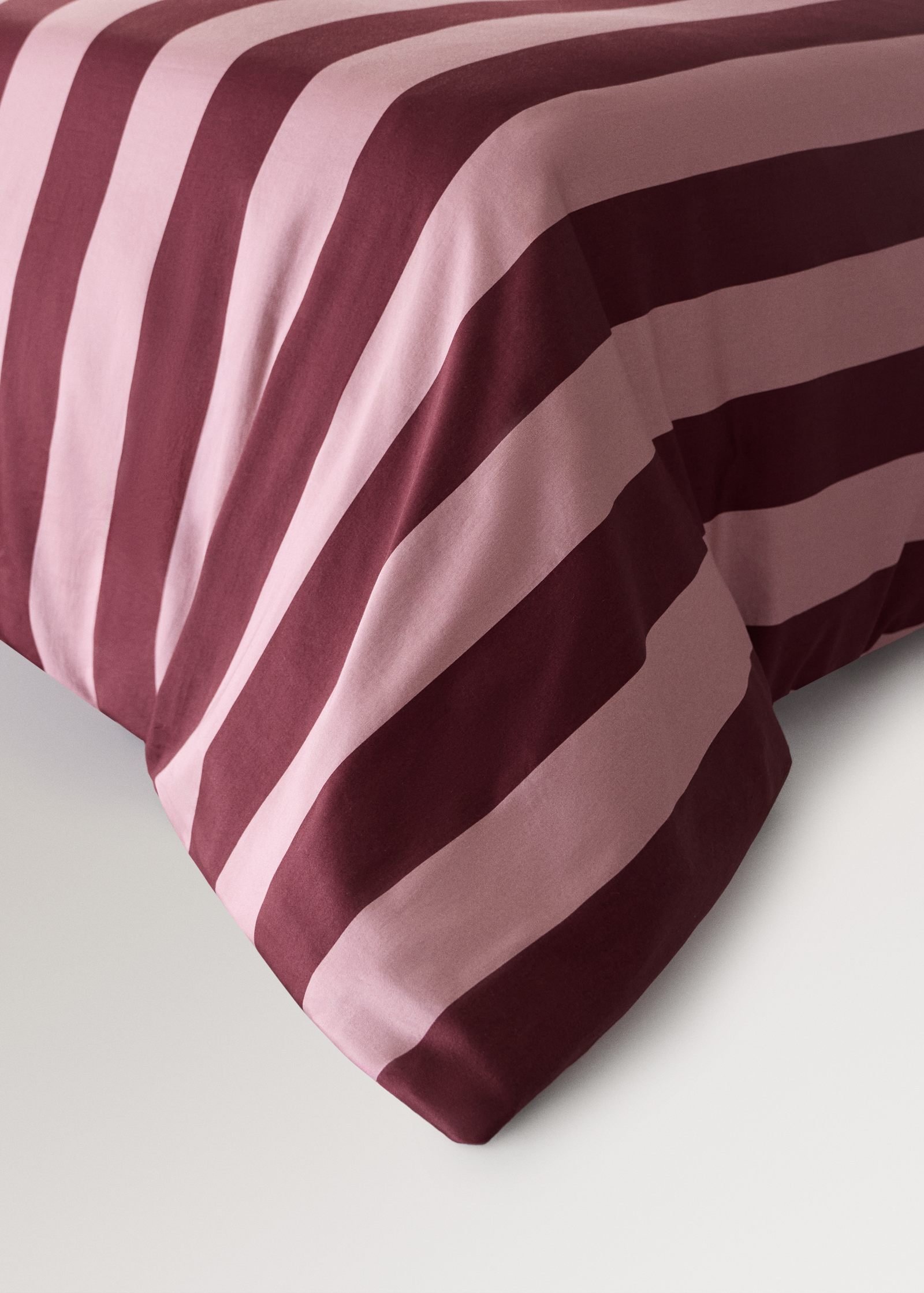 Capa de edredão riscas largas aguareladas Cama 150/160 cm - Image 4