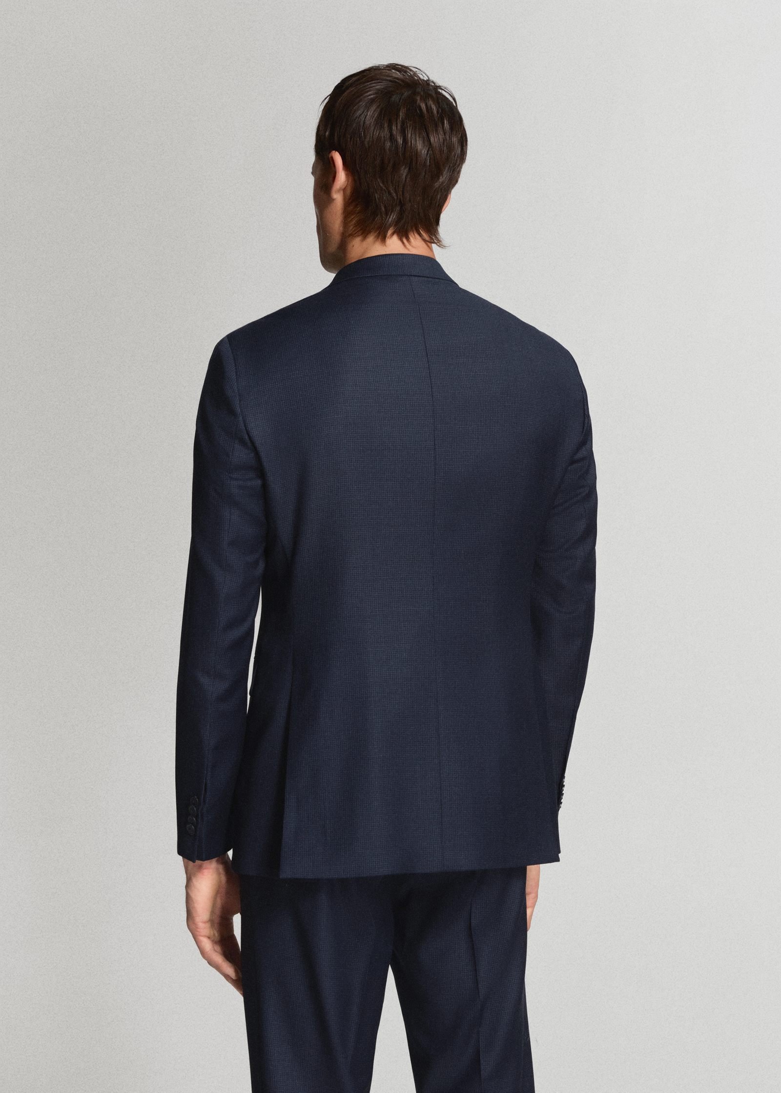 Blazer de fato Turín de 100% lã virgem - Image 3