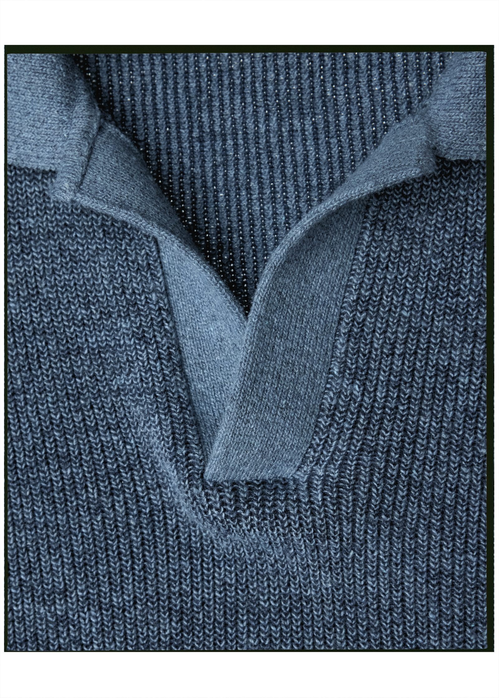 Polo em mistura de algodão, fio Pinori Filati - Image 10