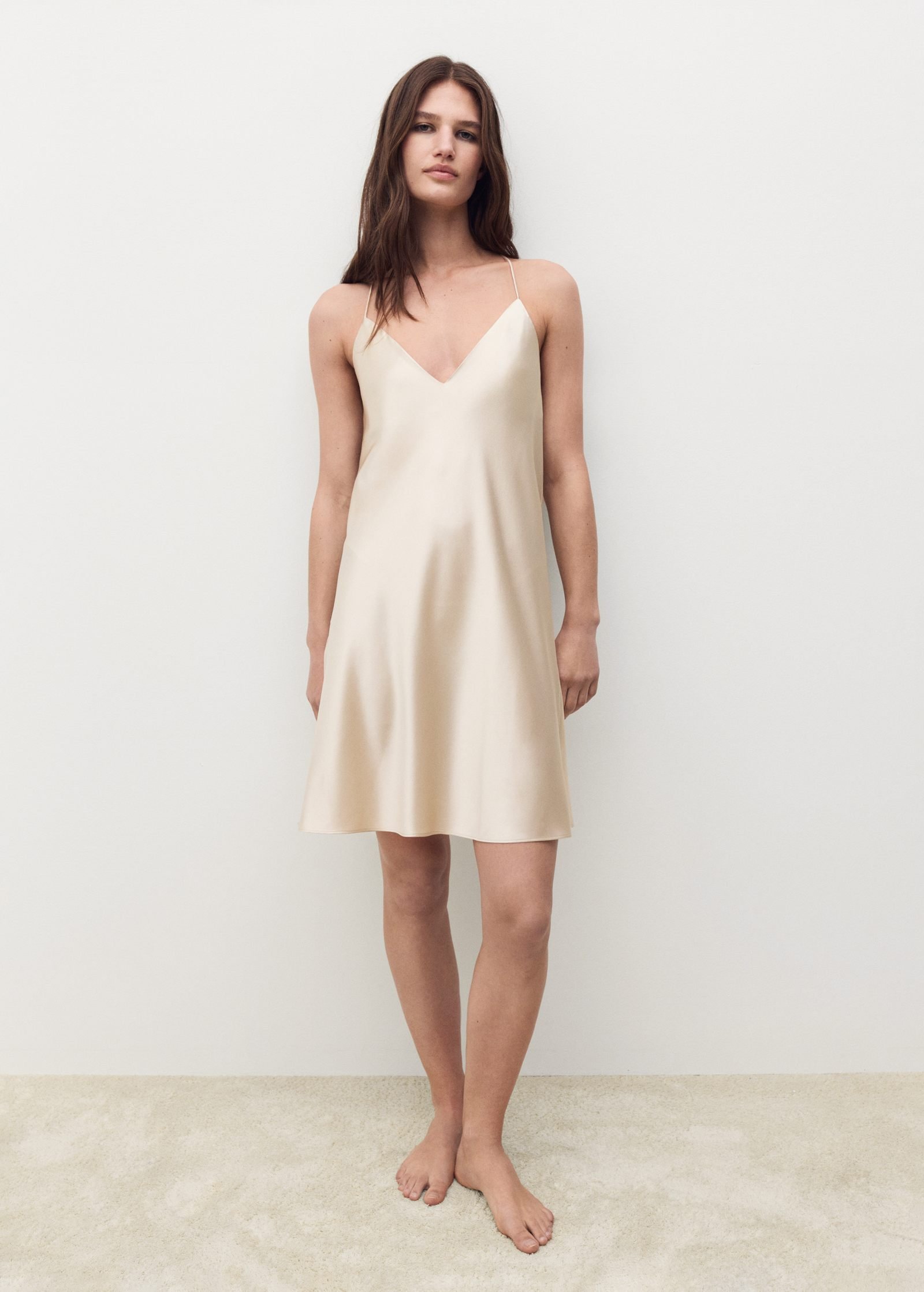 Camisola de seda com alças - Image 3