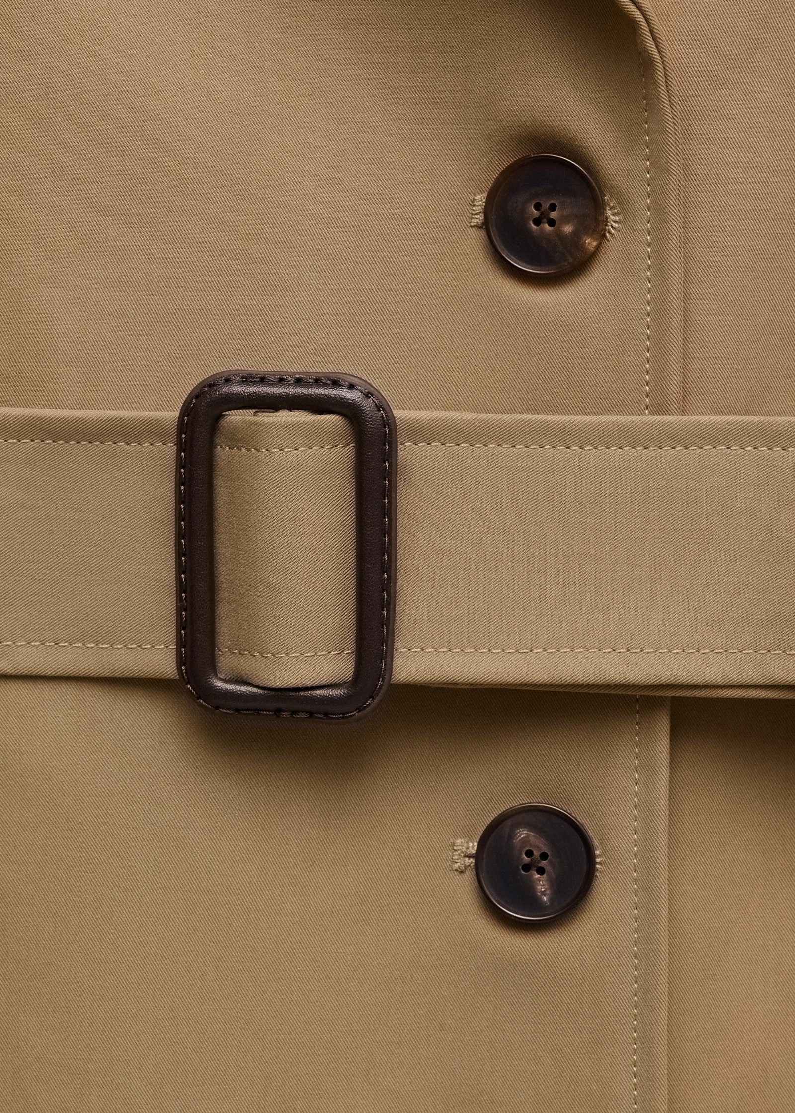 Trench de liocel com cinto - Image 10